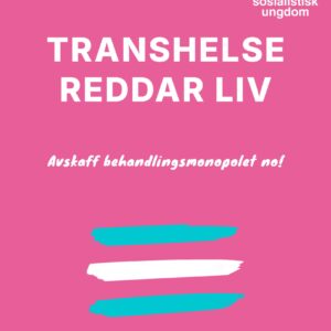 Flyer: transhelse reddar liv