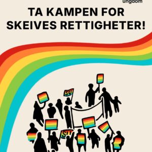 Flyer: ta kampen for skeives rettigheter