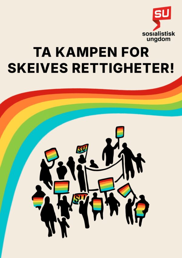 Flyer: ta kampen for skeives rettigheter