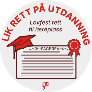 Klistremerke: lik rett på utdanning